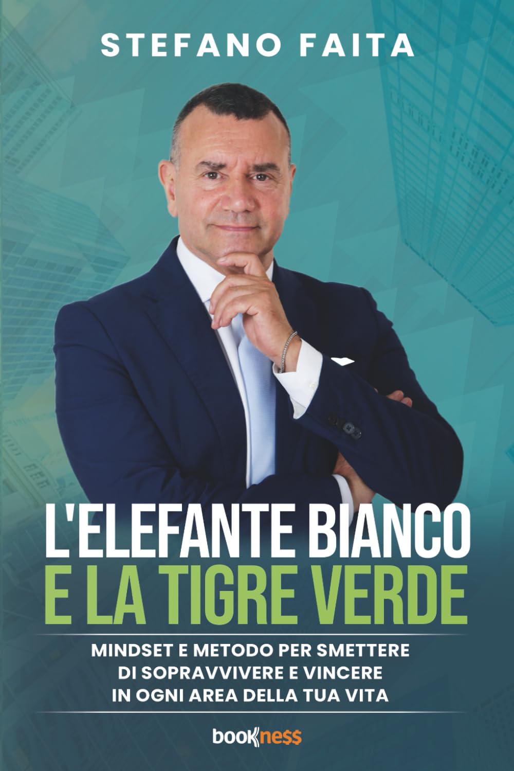 Copertina del libro L'elefante bianco e la tigre verde di Stefano Faita.